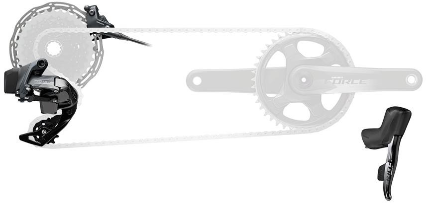 SRAM Force eTAP AXS 1x D1 Electronic Groupset product image