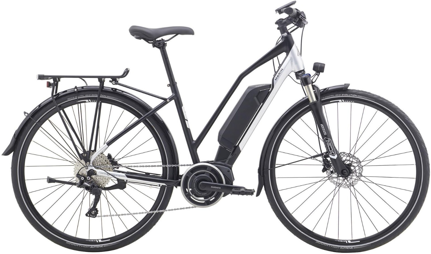 Marin San Anselmo DS-E Deore Step Through 2019 - Electric Hybrid Bike product image
