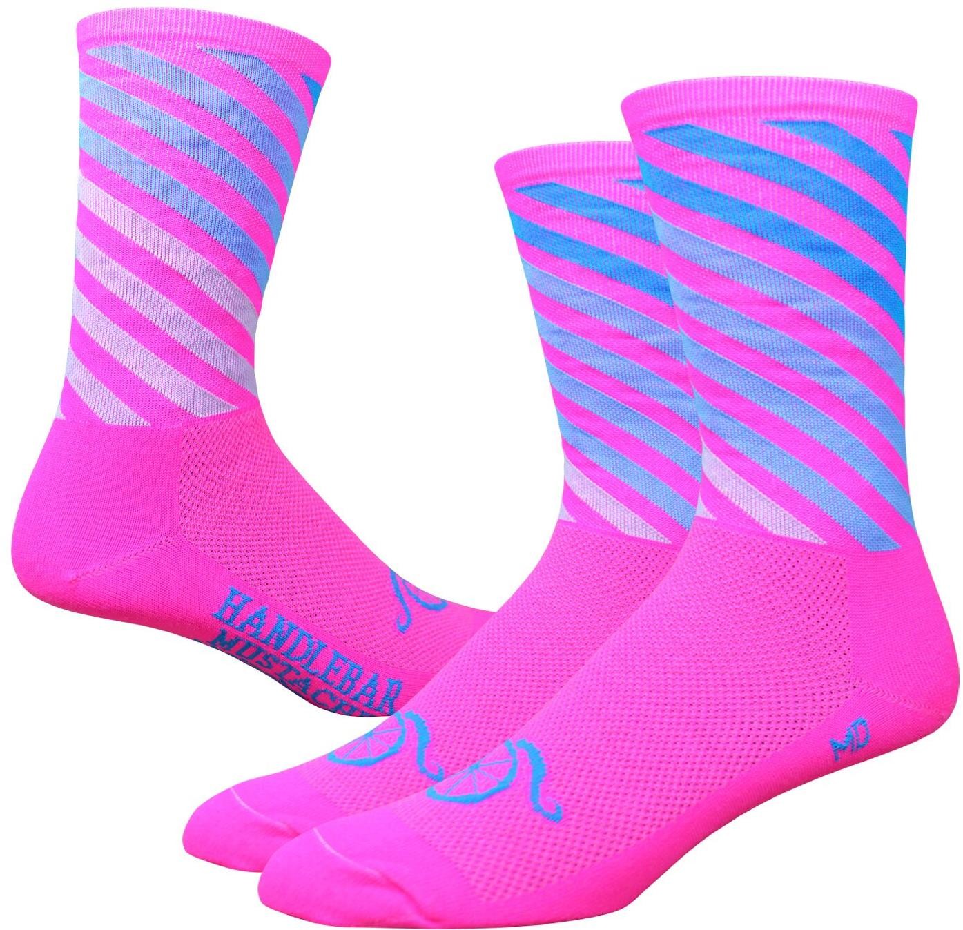 Defeet Aireator 6" Handlebar Mustache Decade Pro Socks product image