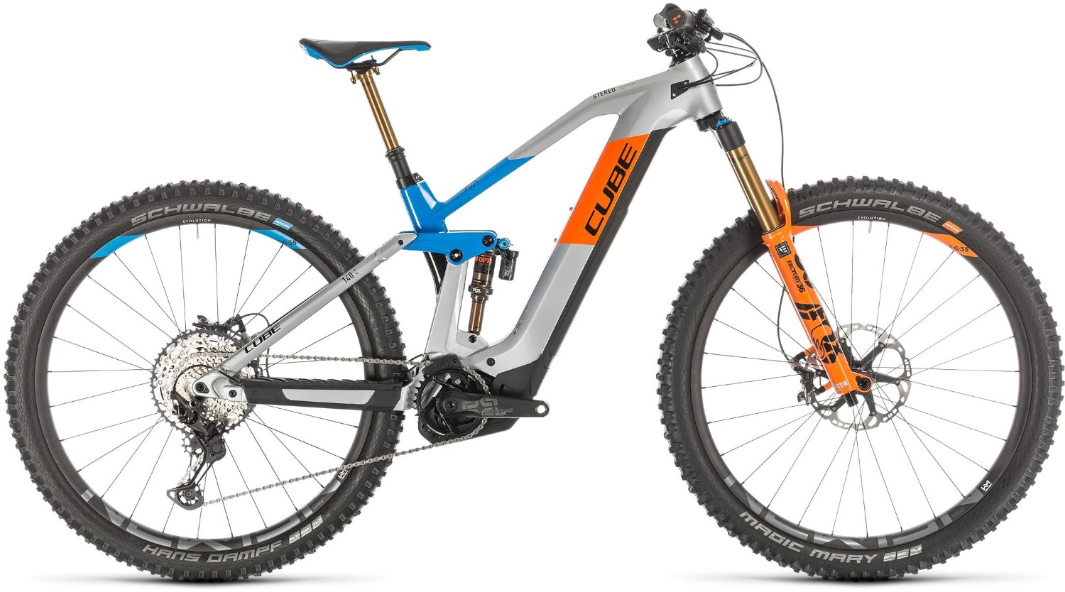 Cube Stereo Hybrid Action Team 140 HPC 625 29" 2020 - Electric Mountain Bike product image