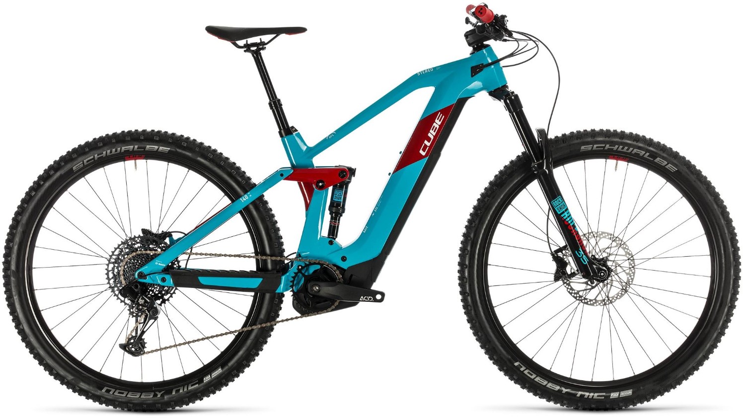 Cube Stereo Hybrid 140 HPC Race 625 29" 2020 - Electric Mountain Bike product image