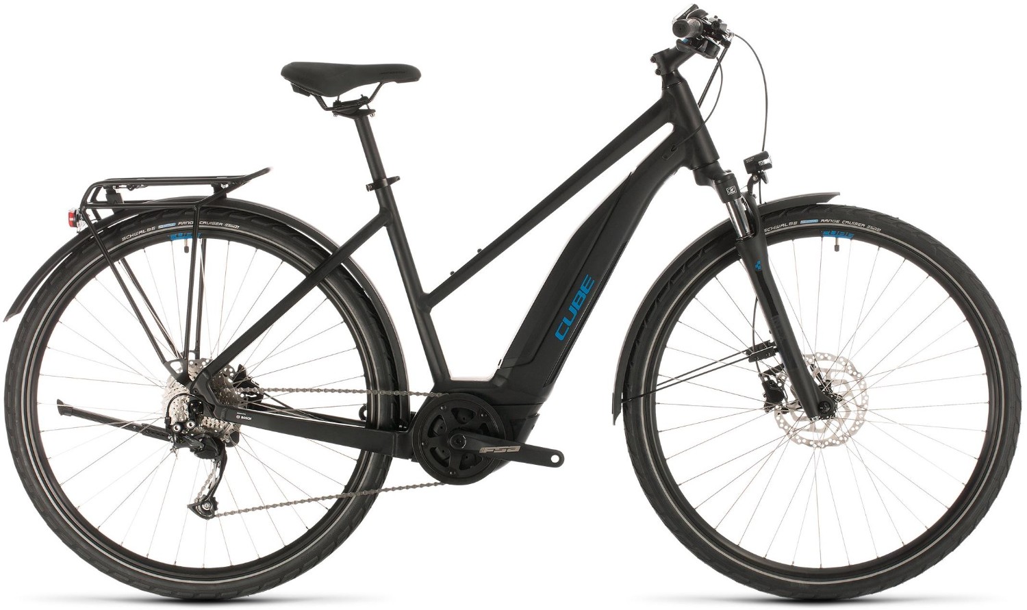 Cube Touring Hybrid One 500 Trapeze Womens 2020 - Electric Hybrid Bike product image