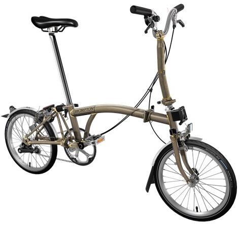 Brompton M3L - Raw Lacquer 2020 - Folding Bike product image