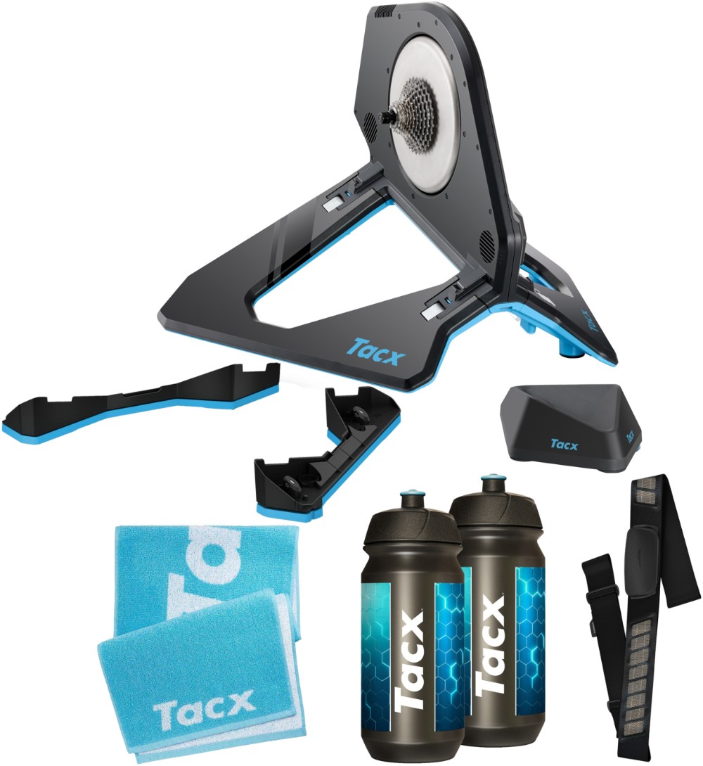 Neo 2T Smart Trainer with Free Motion Plates and HRM Bundle image 0