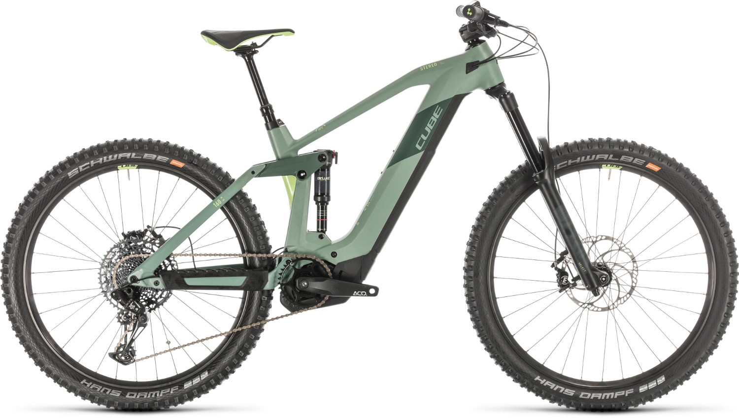 Cube Stereo Hybrid 160 HPC SL 625 27.5" 2020 - Electric Mountain Bike product image