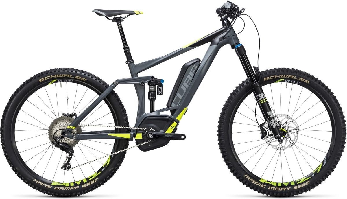 Cube Stereo Hybrid 160 HPA SL 500 27.5" - Nearly New - 20" 2017 - Electric Mountain Bike product image