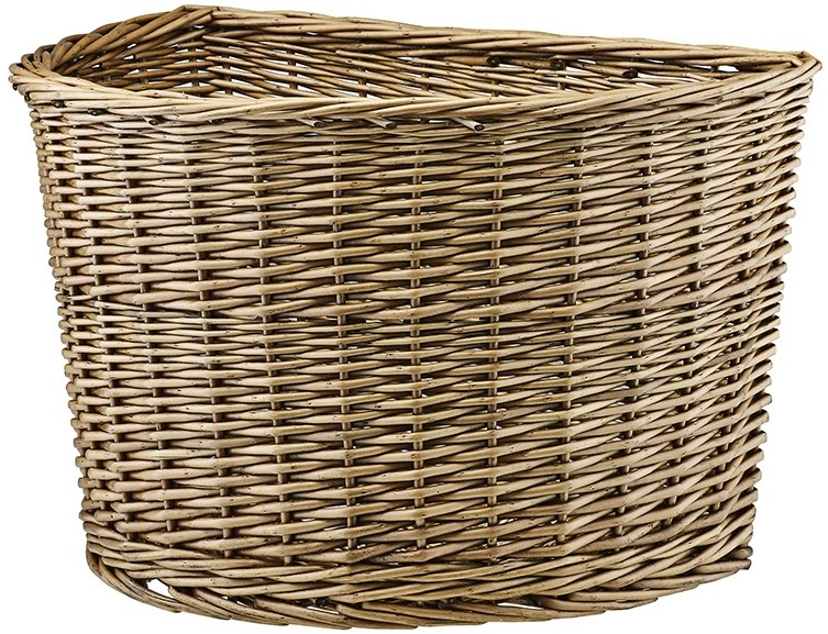 Adie Wicker D-Shaped Bicycle Basket 18" product image