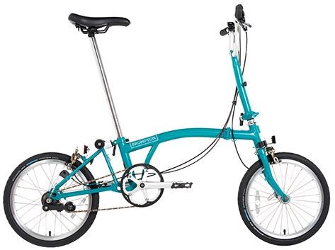 Brompton B75 - Water Blue 2020 - Folding Bike product image