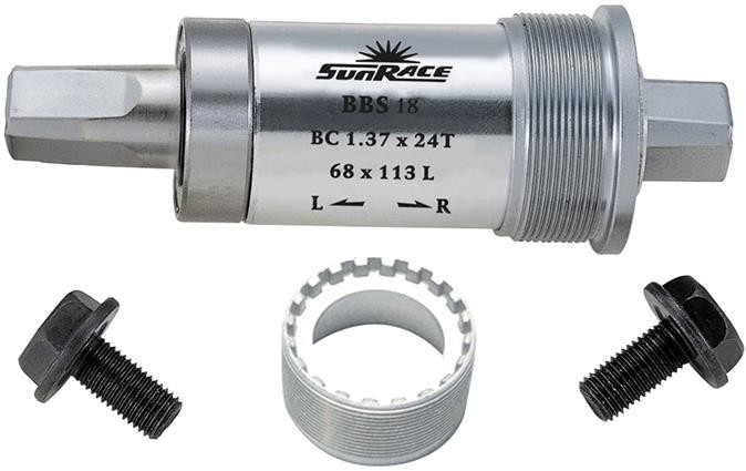 SunRace Square Taper Bottom Bracket for 68mm Shell Alloy Cups product image