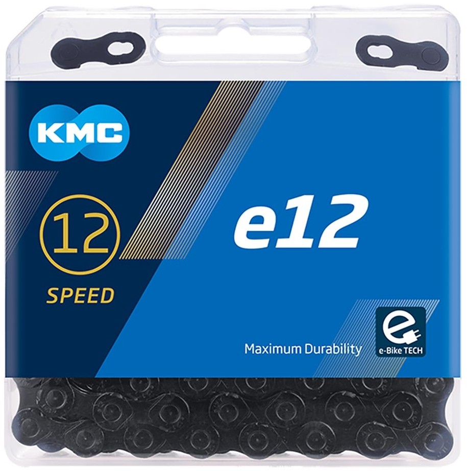 E12 BlackTech 12 Speed Chain For E-Bike 130 Links image 1
