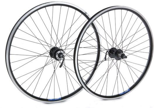 Tru-Build 26" Front MTB Wheel Mach1 MX Rim QR Double Wall Disc Hub product image