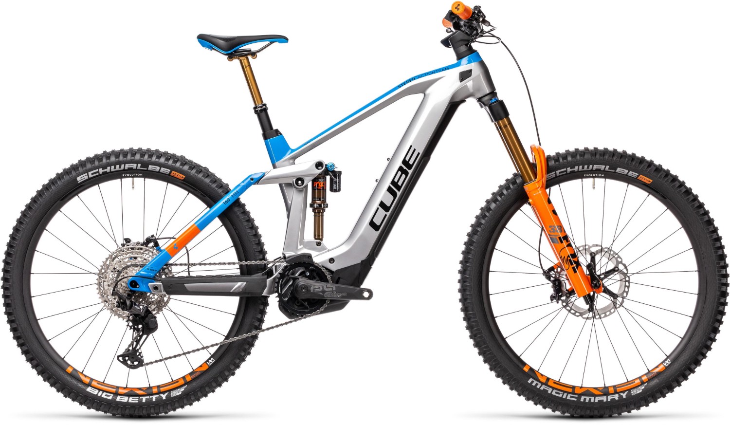 Cube Stereo Hybrid 160 HPC 27.5 625 Kiox 2021 - Electric Mountain Bike product image