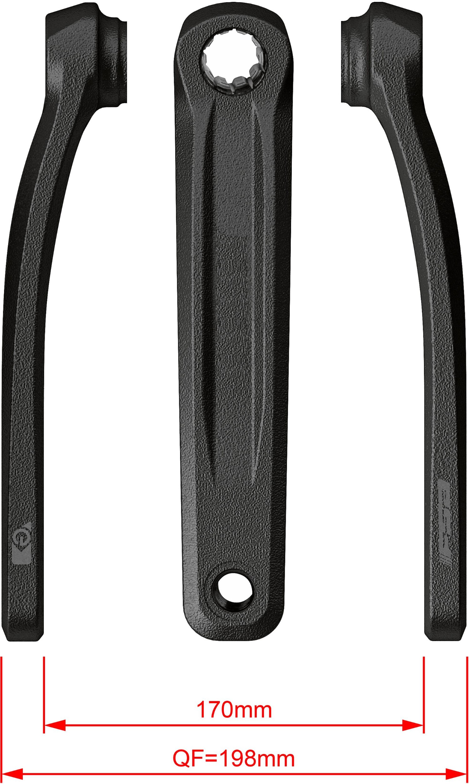 FSA Bosch CK-320 BNI 27.5mm E-Bike Crank Arms product image