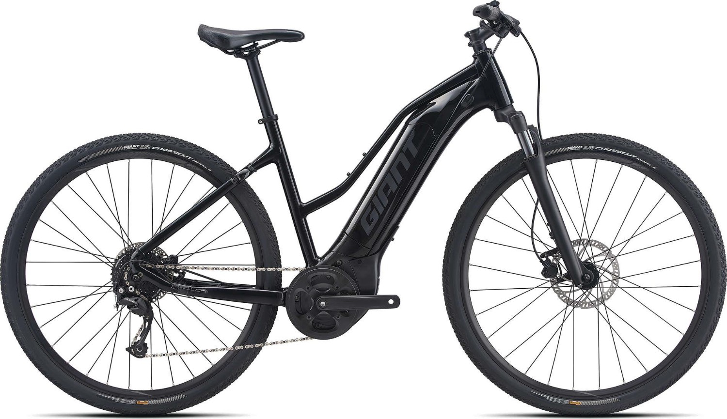 Giant Roam E+ Stagger Frame 2021 - Electric Hybrid Bike product image