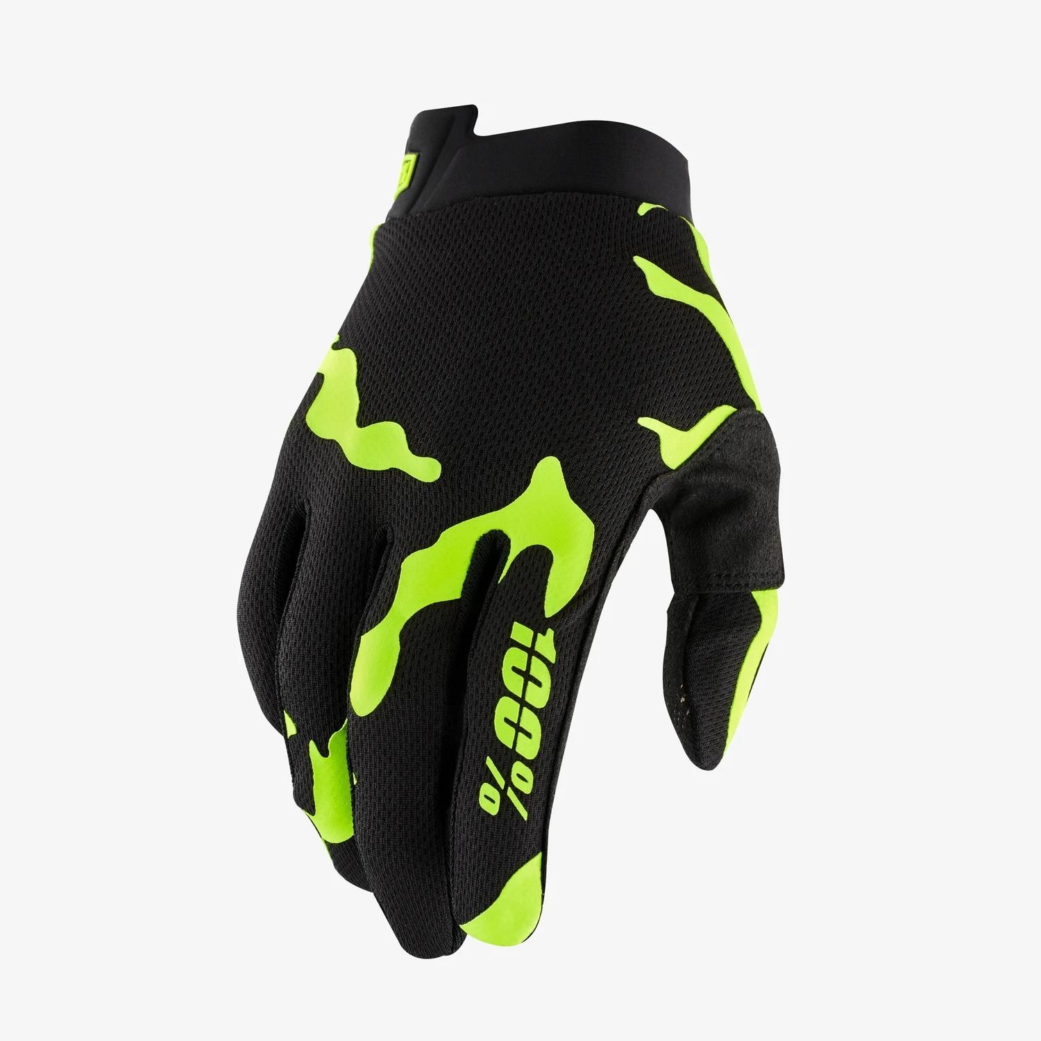 100% Itrack Youth Long Finger MTB Cycling Gloves product image