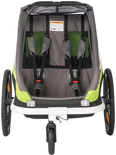 Traveller Twin Child Bike Trailer image 1