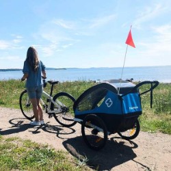 Traveller Twin Child Bike Trailer image 5