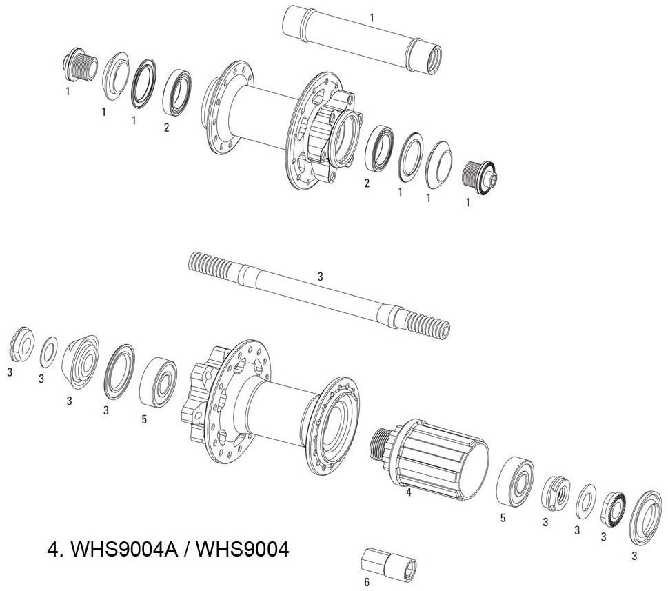 Freehub Body Kit image 1