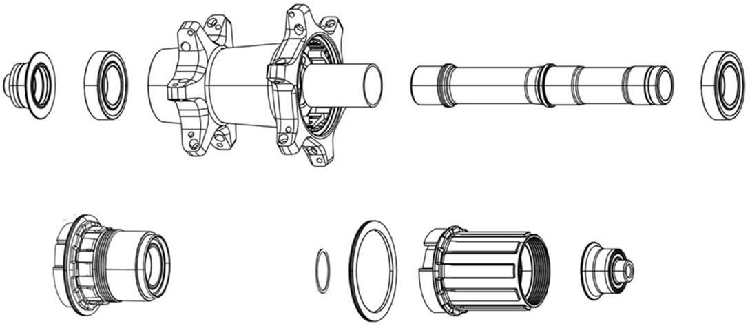 Zipp Freehub Body Seal And Shim product image