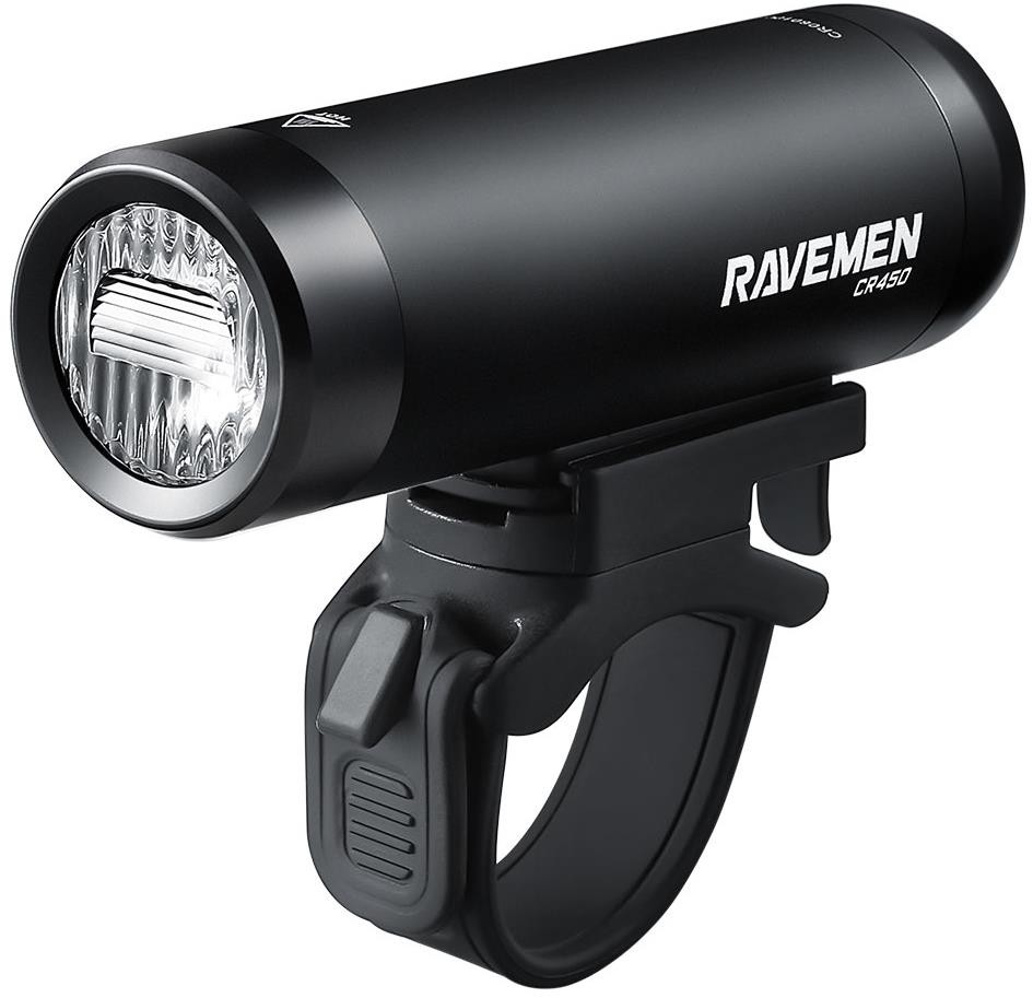 Ravemen CR450 USB Rechargeable T-Shape Anti-Glare Front Light with Remote 450 Lumens product image