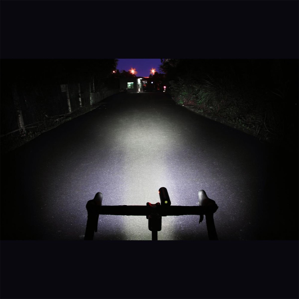 CR800 USB Rechargeable T-Shape Anti-Glare Front Light with Remote 800 Lumens image 2