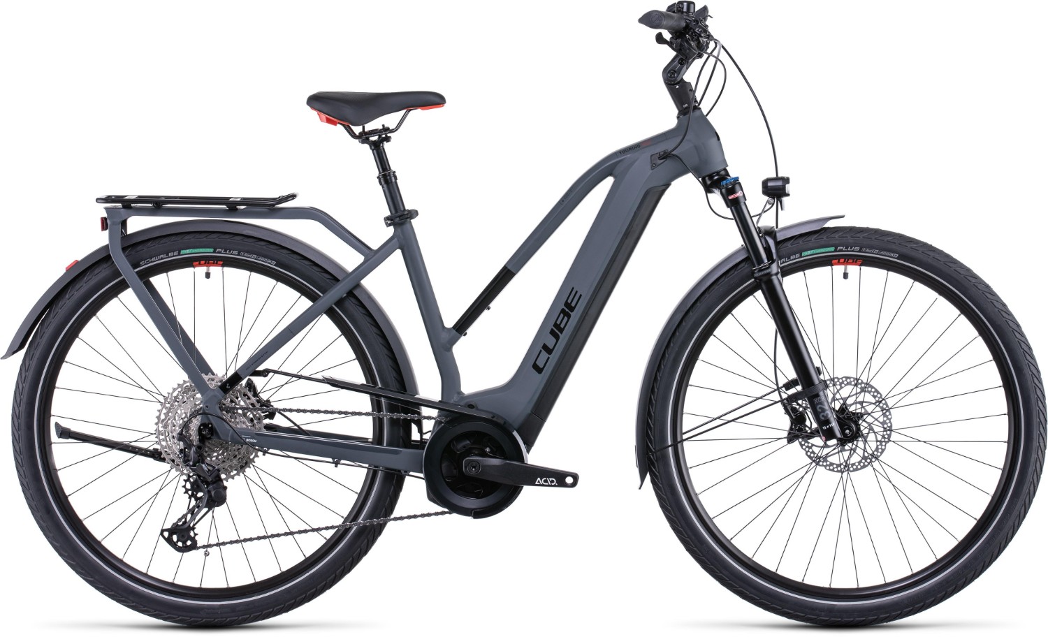 Cube Touring Hybrid EXC 500 Trapeze 2022 - Electric Hybrid Bike product image