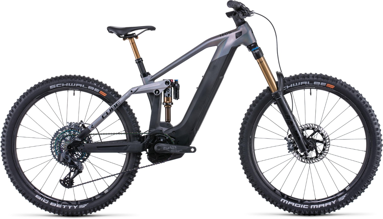Cube Stereo Hybrid 160 HPC SLT 625 27.5 2022 - Electric Mountain Bike product image