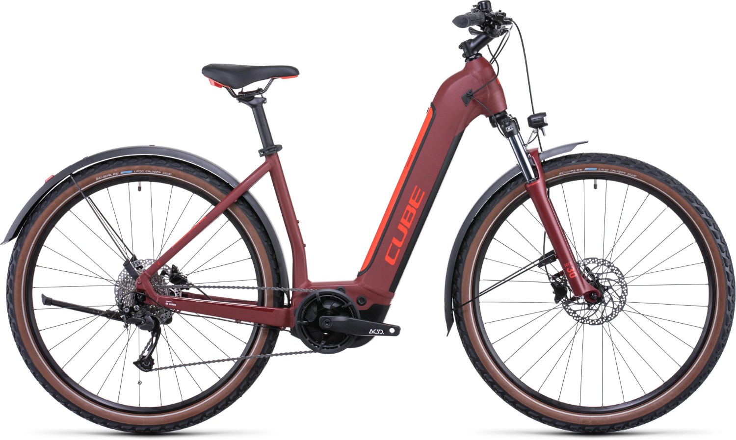 Cube Nuride Hybrid Performance 625 Allroad Easy Entry 2022 - Electric Hybrid Bike product image