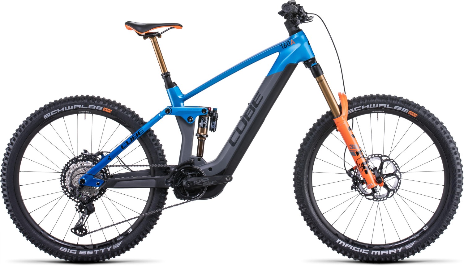 Cube Stereo Hybrid 160 HPC 27.5 2022 - Electric Mountain Bike product image