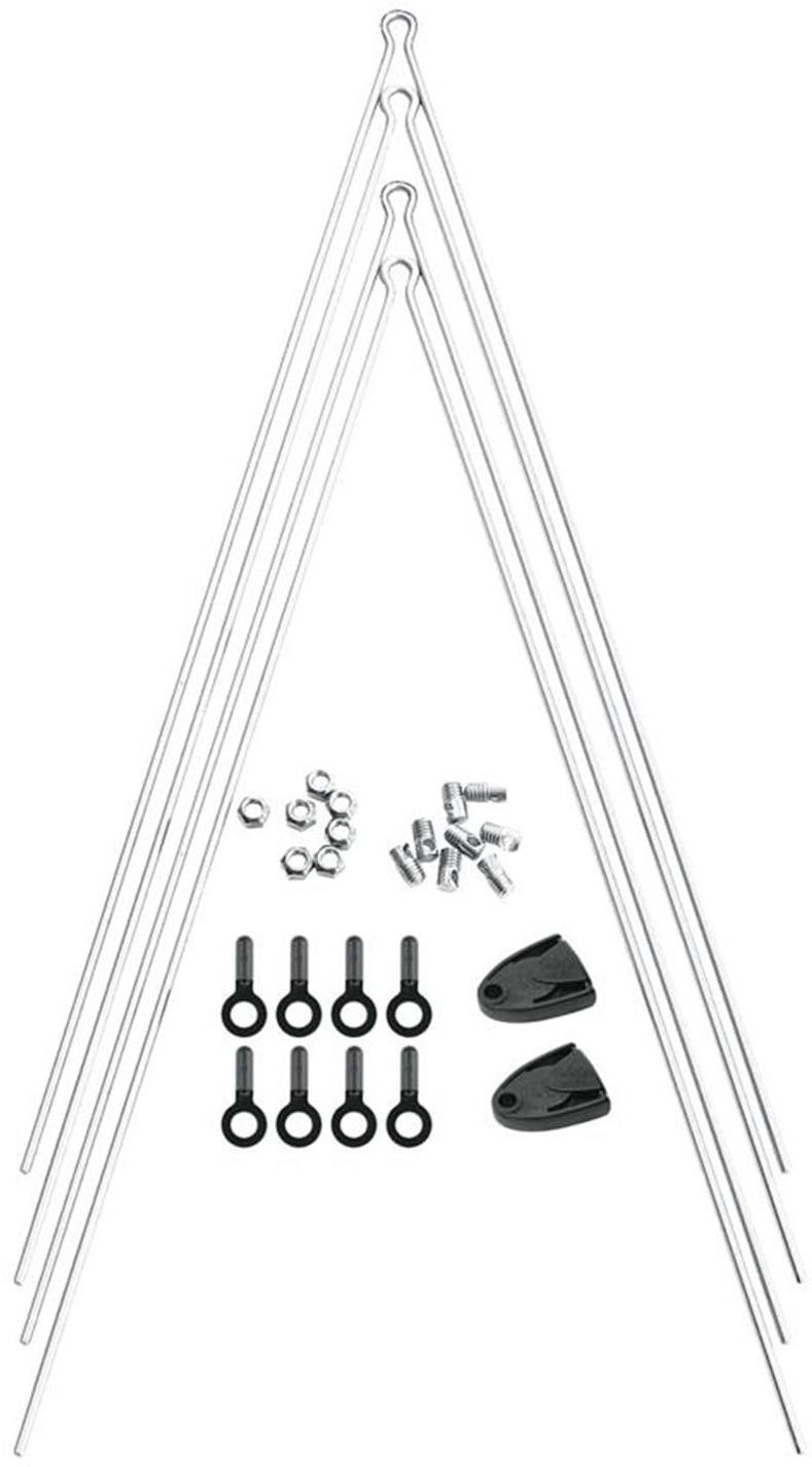 Extra Long 380mm V-Stay Set - Chromo image 0