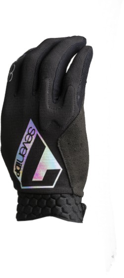 Project Long Finger Cycling Gloves Holographic image 3