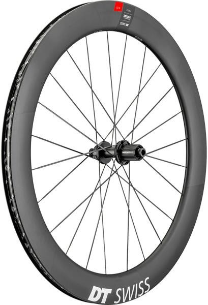 DT Swiss ARC 1100 DICUT 700c carbon clincher 62mm disc brake rear wheel product image
