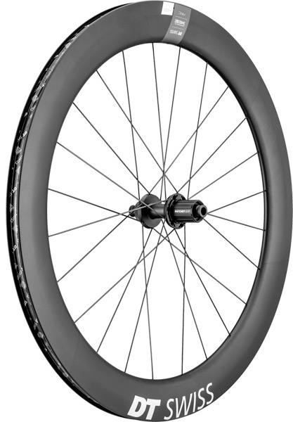 DT Swiss ARC 1400 DICUT 700c carbon clincher 62mm disc brake rear wheel product image