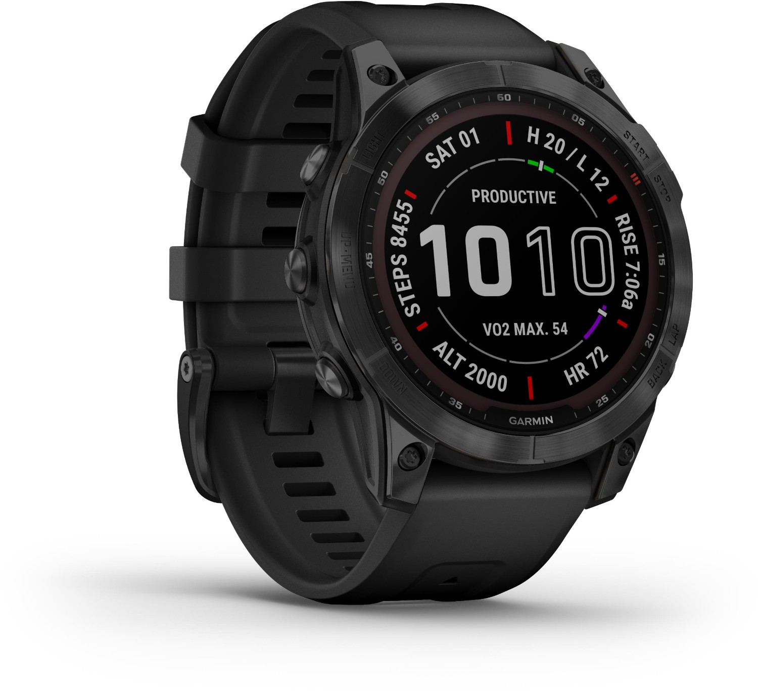 Garmin Fenix 7 Sapphire Solar Multisport GPS Smart Watch product image