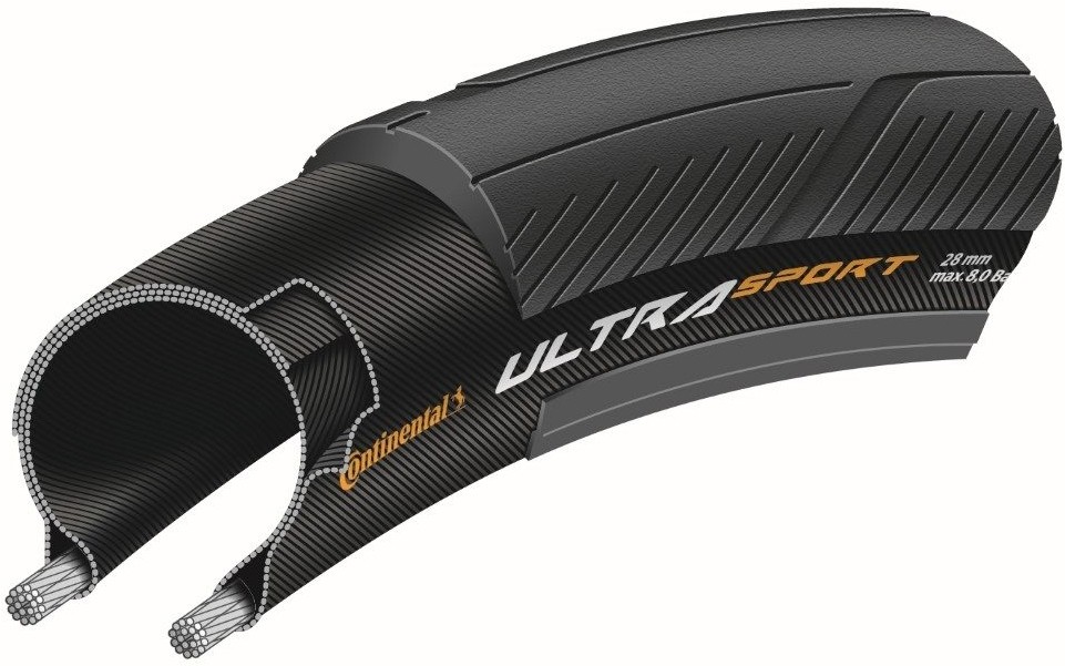 Ultra Sport III Wire Bead Puregrip 700c Tyre image 1