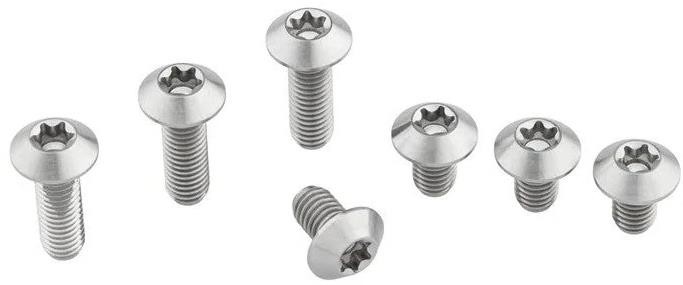 Wolf Tooth B-Rad Ti Bolt Upgrade Kit - 3 Long Bolts and 4 Short product image