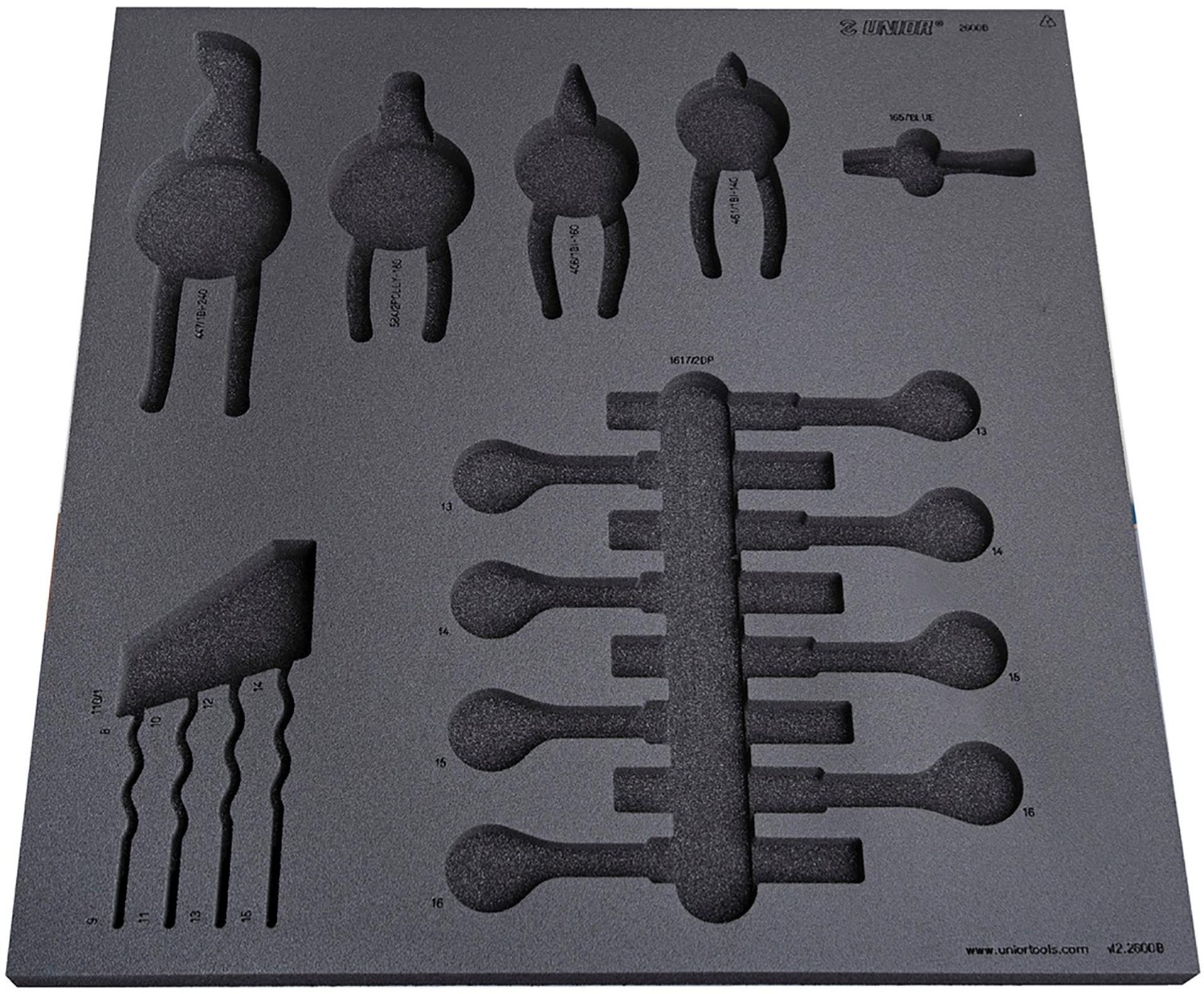 Unior Empty Tray For Set2 - 2600B product image