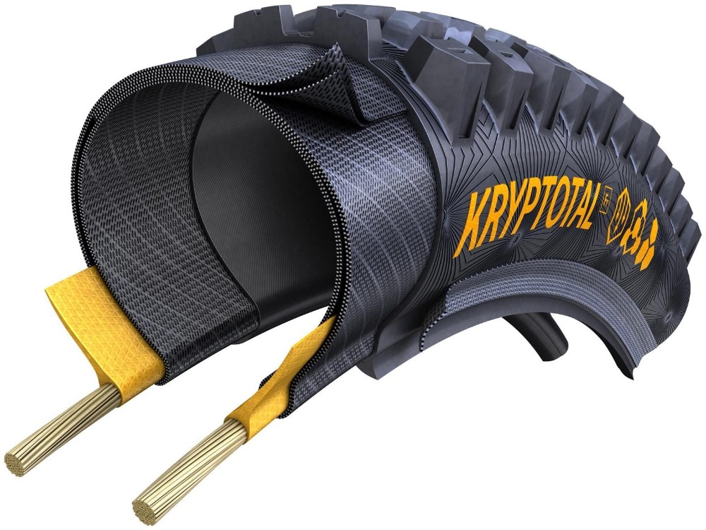 Kryptotal Rear Downhill Supersoft Compound Foldable 27.5" x 2.4" MTB Tyre image 2