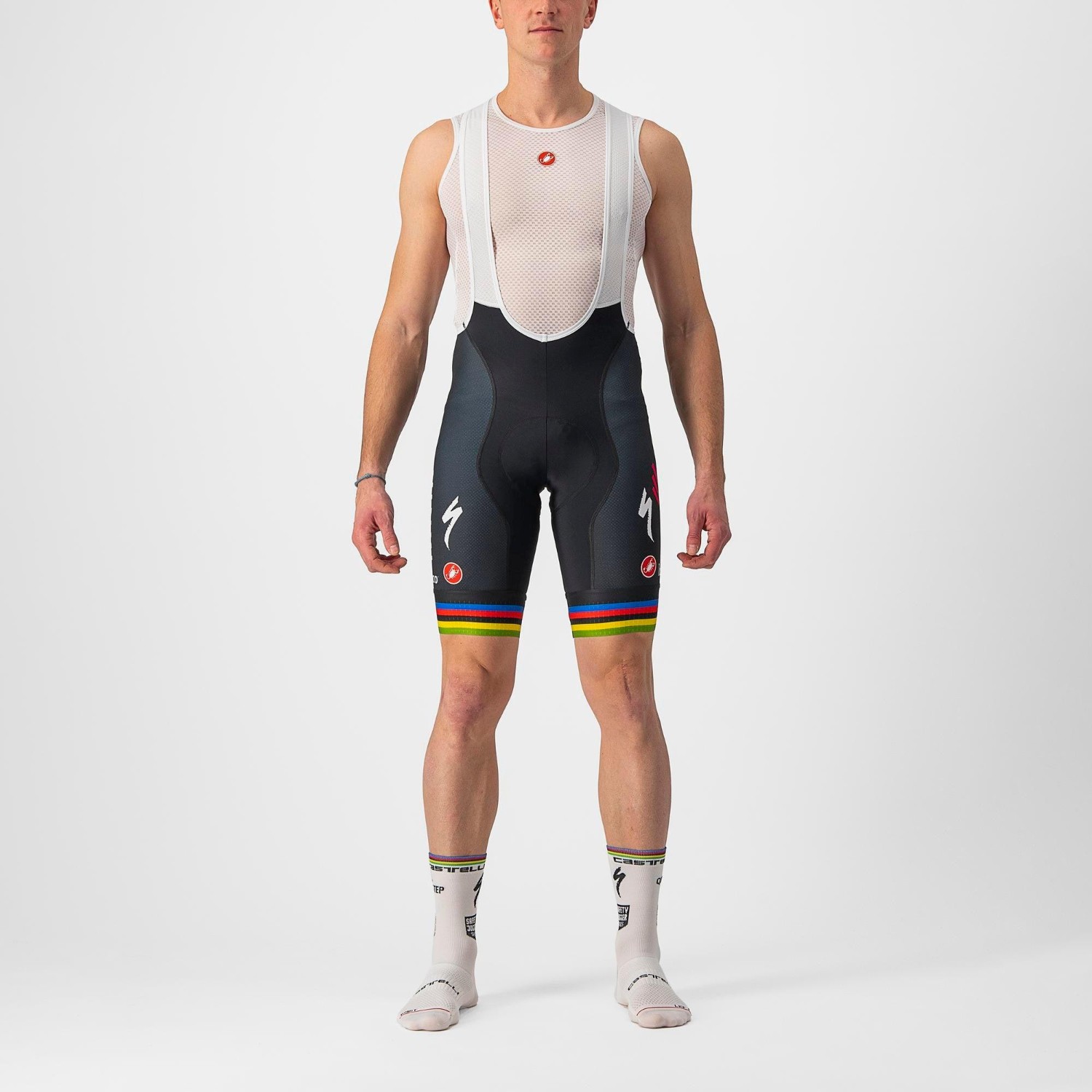 Castelli Quick-Step Alpha Vinyl Pro Team Competizione Cycling Bib Shorts product image
