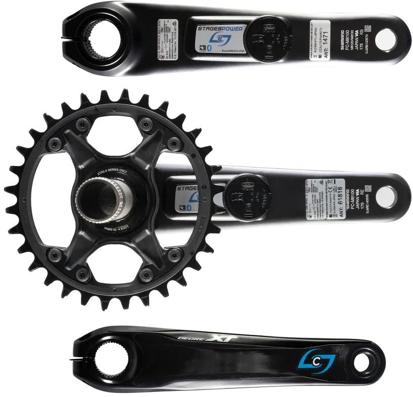 Stages Cycling Power Meter LR - Shimano XT M8120 32T product image