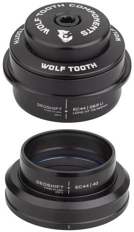 Wolf Tooth Performance Geoshift Angle Headset 2 Degree EC44/28.6 Upper, EC44/40 Lower / Head Tube product image