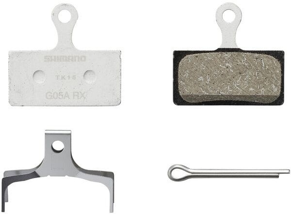 G05A-RX disc pads and spring image 1
