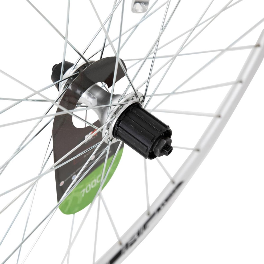 Road Doublewall Q/R Cassette Rim Brake Rear 700c Wheel image 1