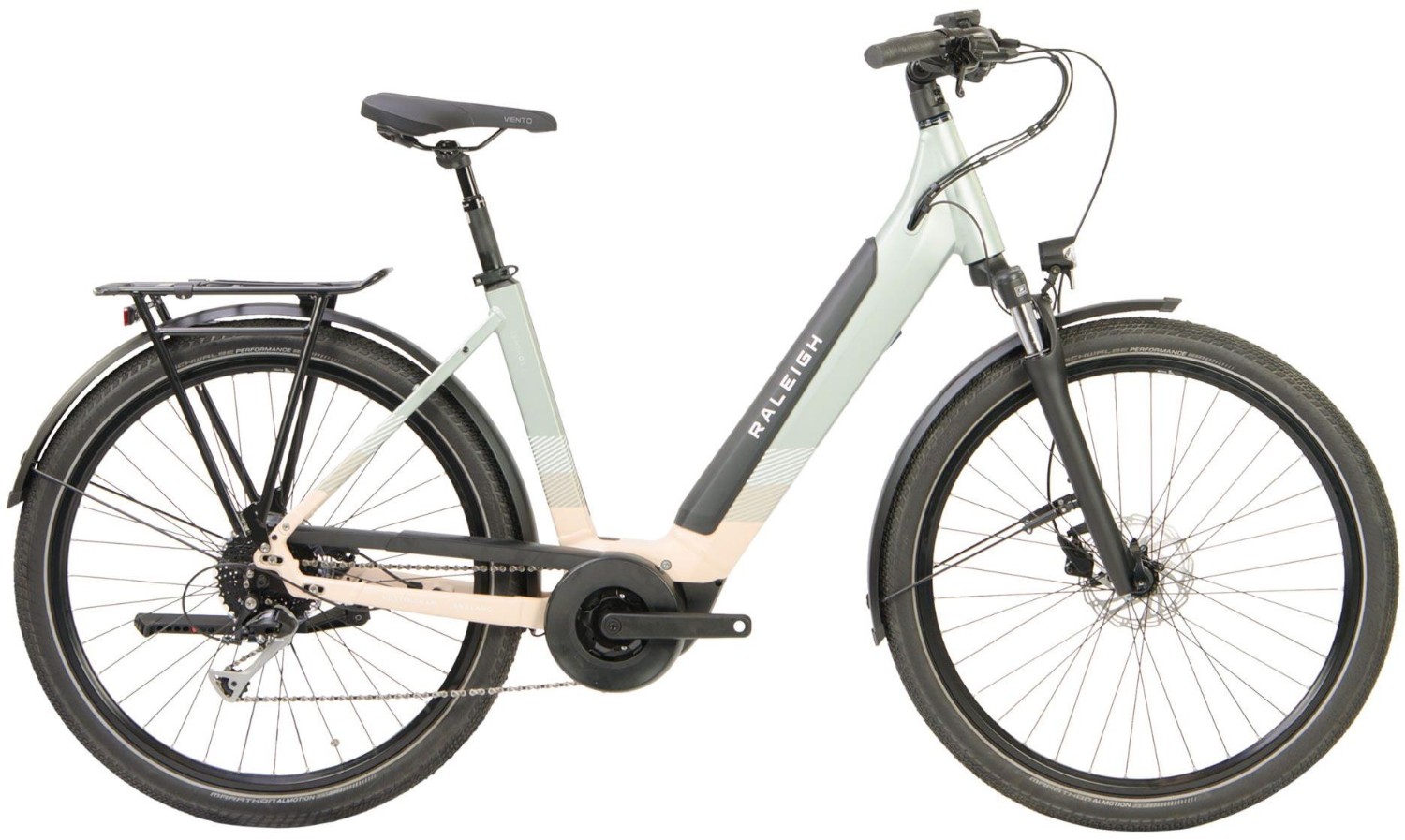 Raleigh Centros Low Step Derailleur 2023 - Electric Hybrid Bike product image