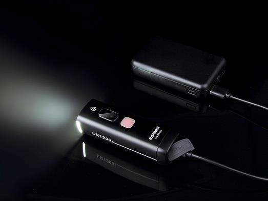 LR1200 Alloy Commuter USB Rechargeable Front Light 1200 Lumens image 2