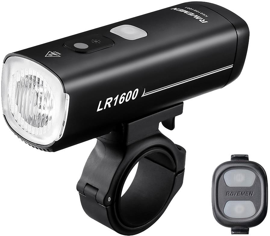 Ravemen LR1600 Alloy Commuter USB Rechargeable Front Light 1600 Lumens product image