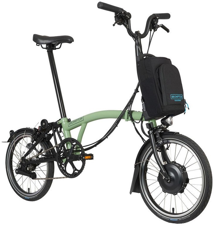 Brompton Electric C Line Urban - Mid Handlebar 2023 - Electric Hybrid Bike product image
