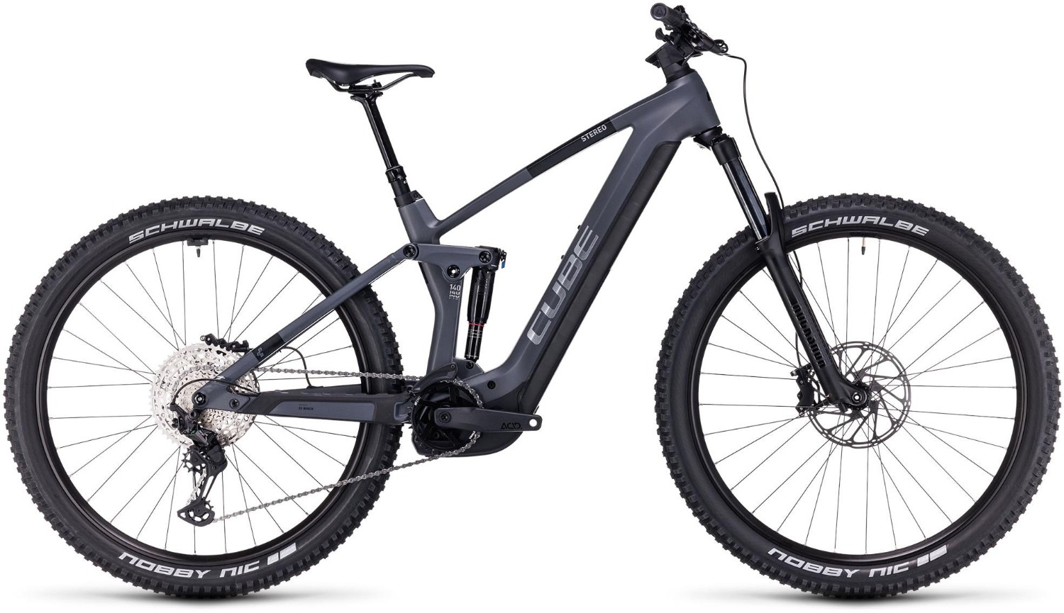 Cube Stereo Hybrid 140 HPC Race 750 2023 - Electric Mountain Bike product image