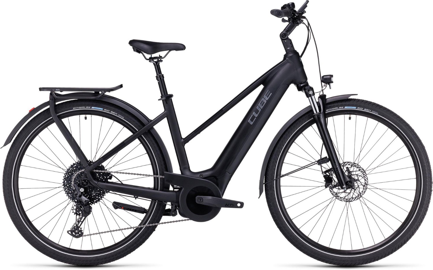 Cube Touring Hybrid Pro 625 Trapeze 2023 - Electric Hybrid Bike product image