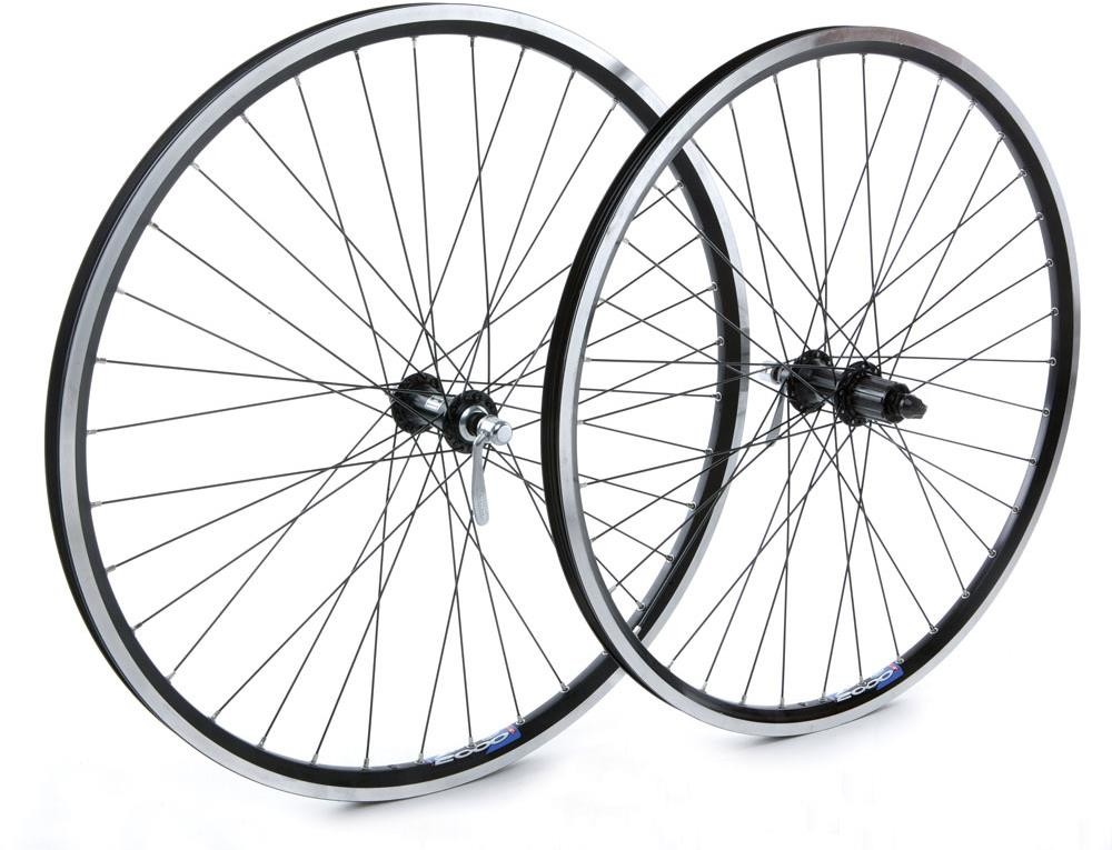 Tru-Build 26" Front MTB Wheel Mach1 MX26 Rim Double Wall 36H QR CNC Sidewalls product image